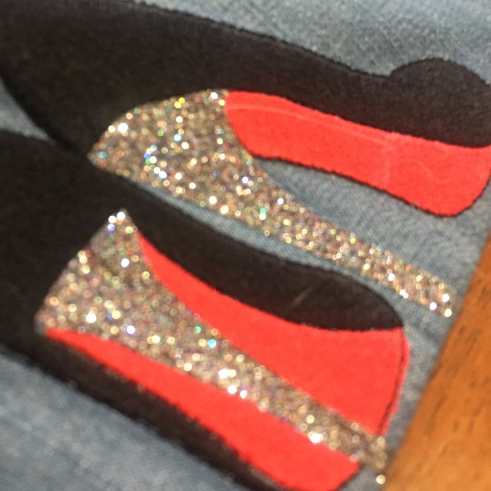 Glitter Shoes Blue bag - Picture 4 of 11